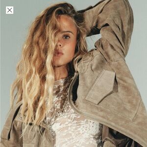 Zara by Massimo Dutti Women’s Suede Jacket